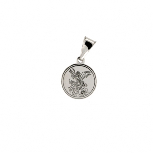 Ciondolo con S.Michele in Argento 925